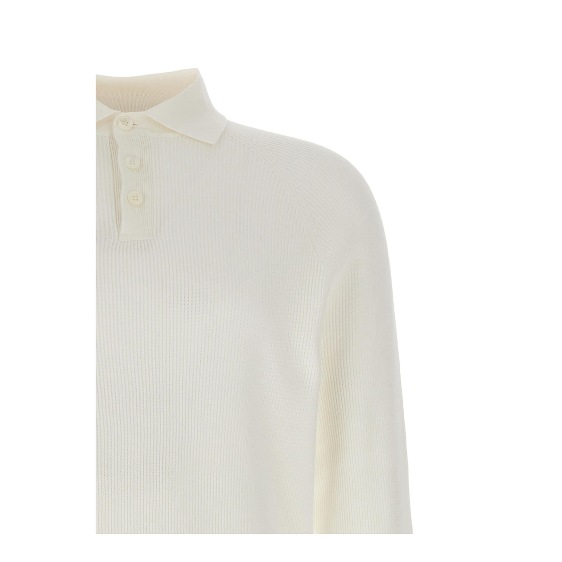 Ribbed Polo Shirt