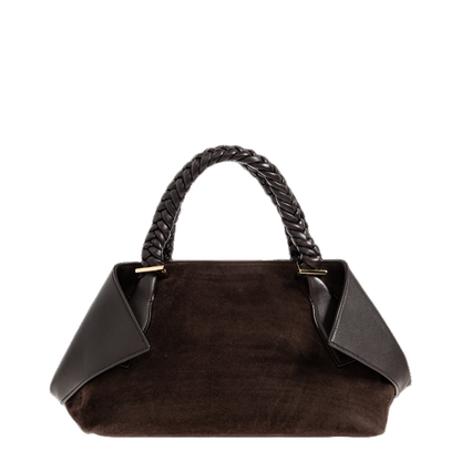 Suede Handbag