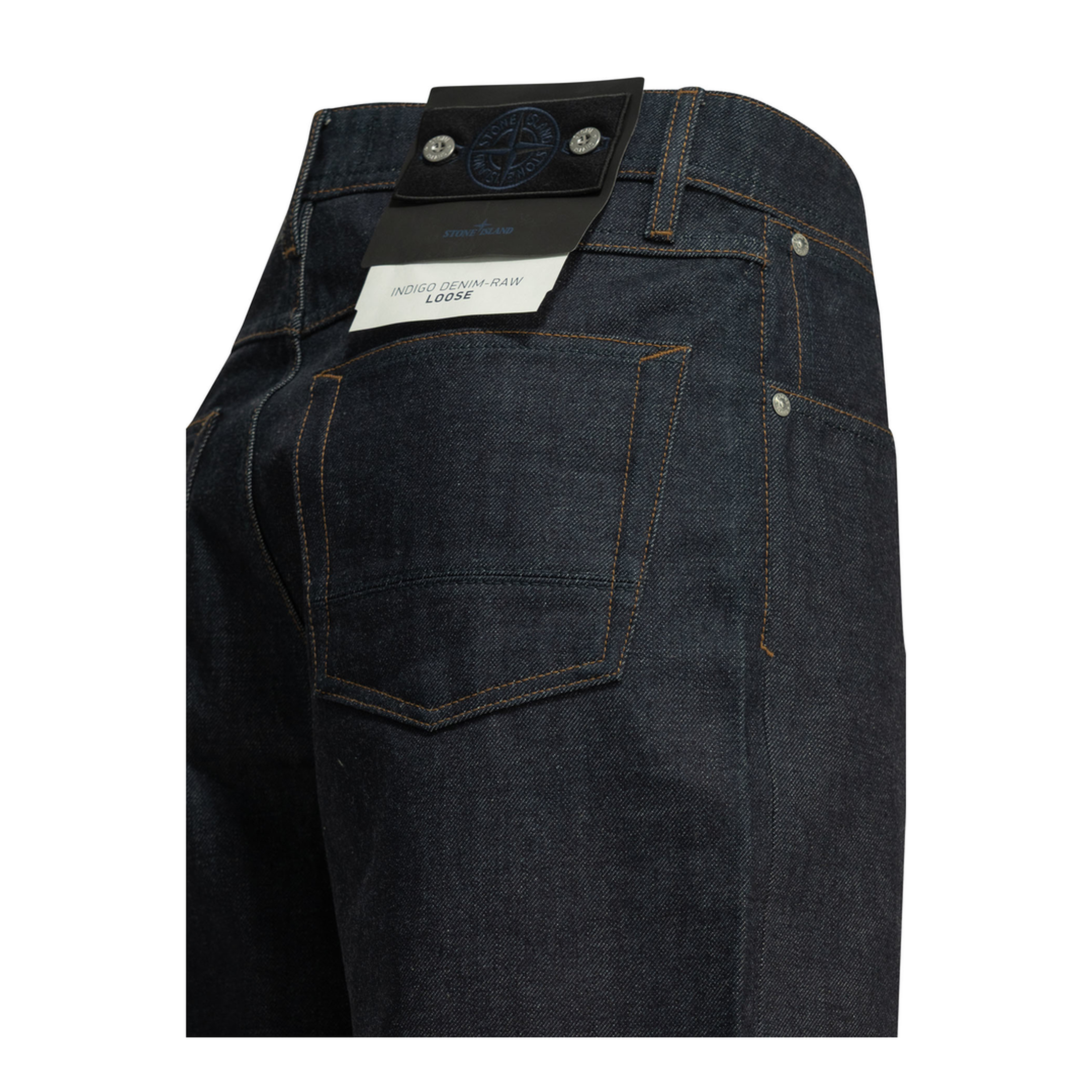 MAYFEYR - Stone Island - Denim Raw Straight Leg Jeans - L2S14J100006S00J8VJ200
