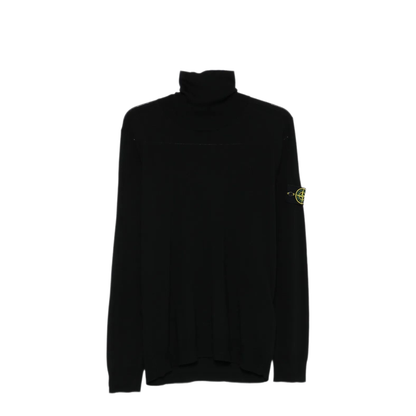 MAYFEYR - Stone Island - Ribbed Wool Turtleneck Sweater - K2S155100025S00C4