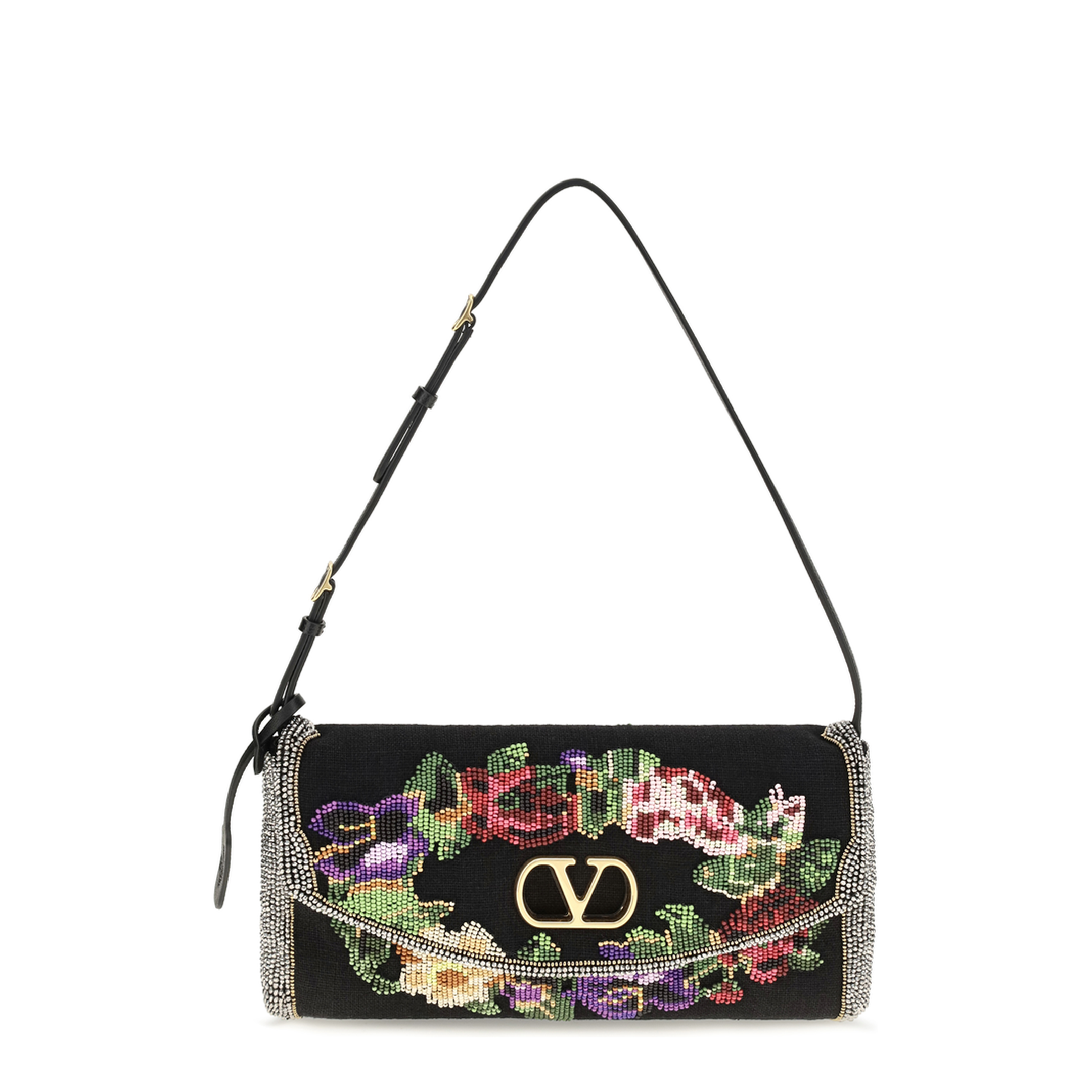MAYFEYR - Valentino - Small Embroidered Devain Shoulder Bag - 9W0B0T32LBH