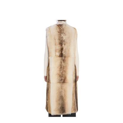 MAYFEYR - Yves Salomon - Long Lamb Fur Vest - 26WYM63105215B3271