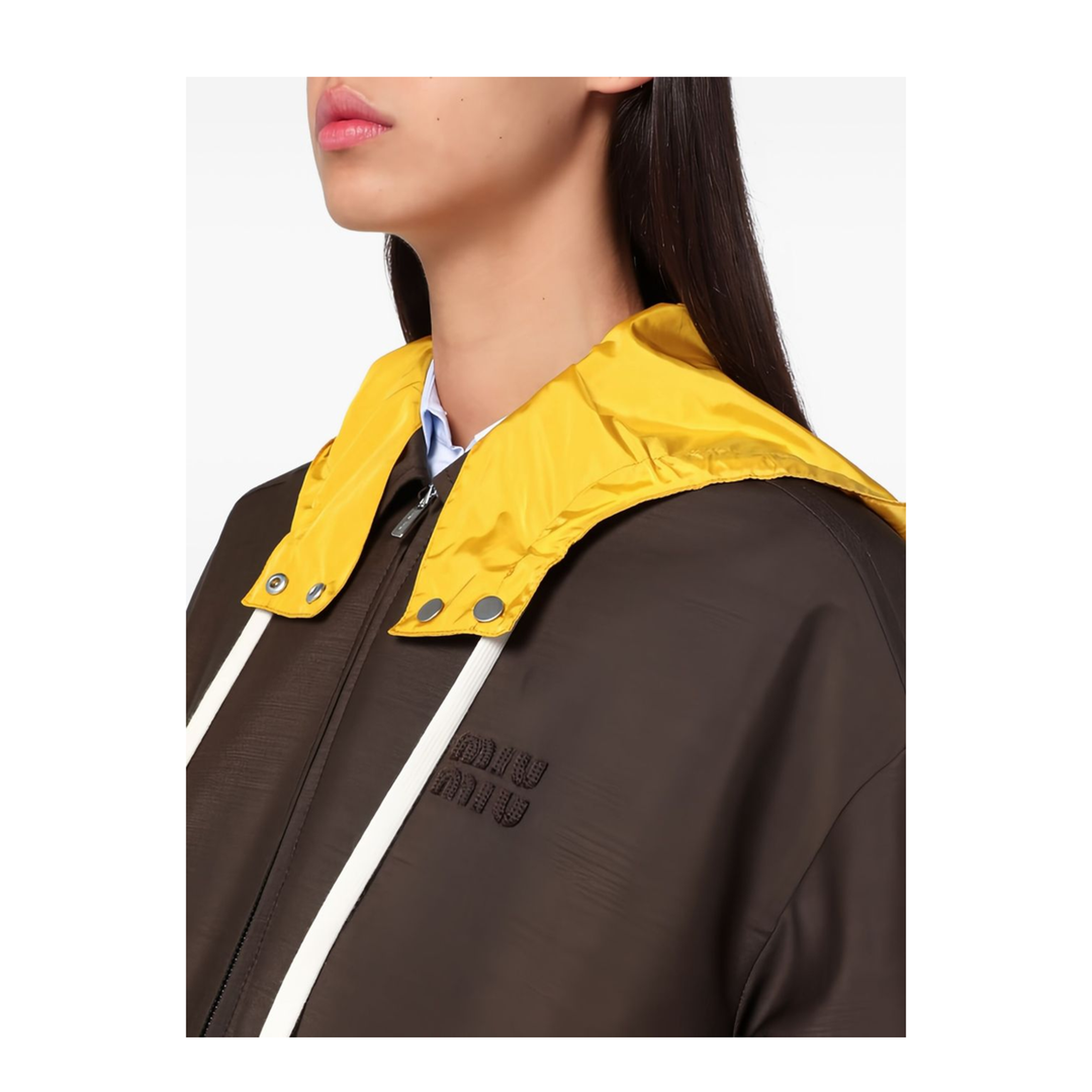 MAYFEYR - Miu Miu - Coats Brown - ML126817HVF04NJ