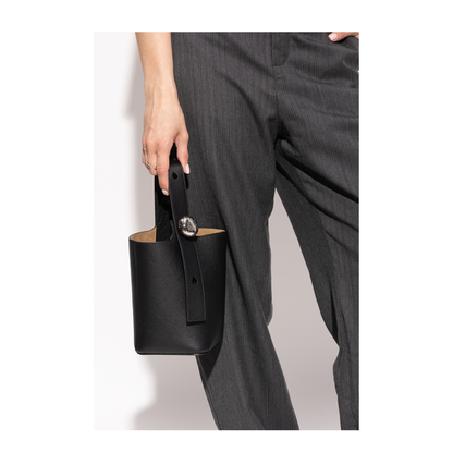 Beige Calfskin Tote Bag