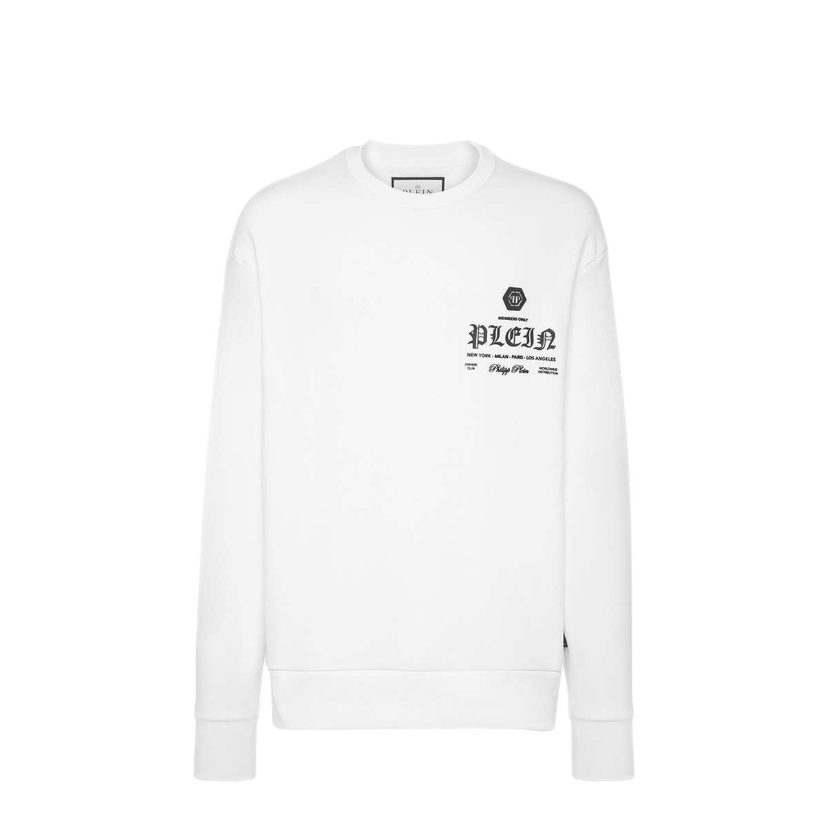 MAYFEYR - PHILIPP PLEIN - White Sweatshirt - SADCMJO1193PJO002N