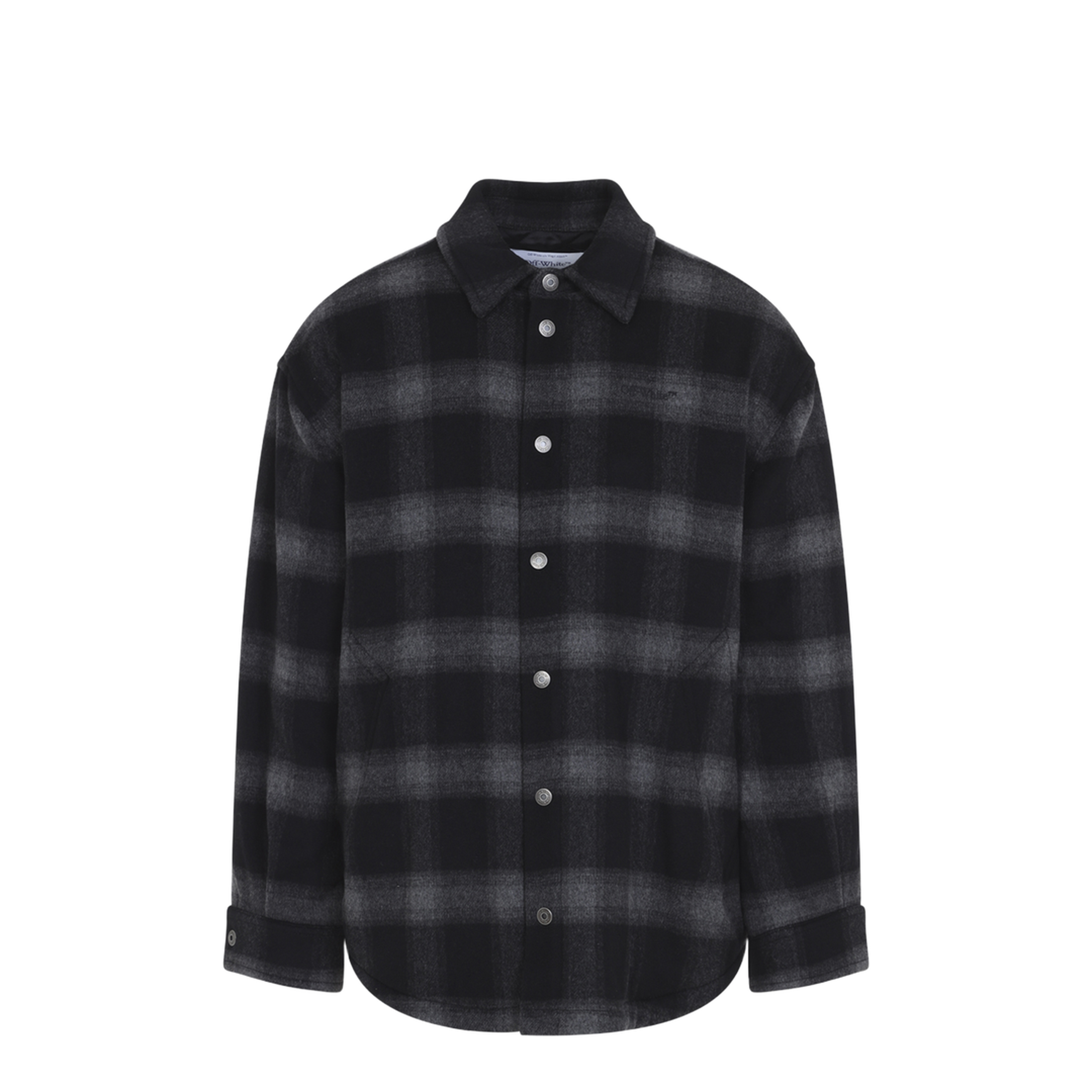 MAYFEYR - Off-White - Flannel Wool Overshirt Padded Coat - 44MER09TF26F001001