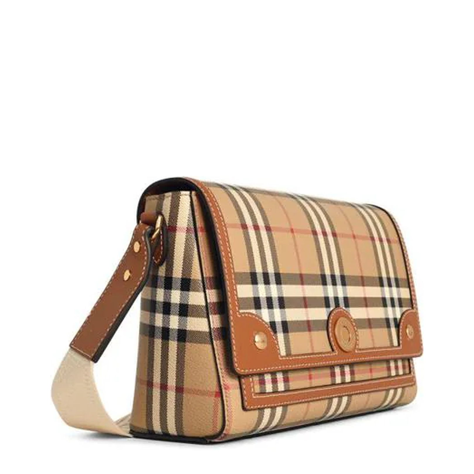 Metallic 'Note' Crossbody Bag