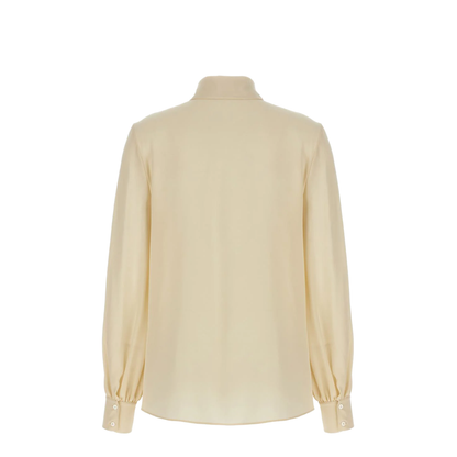 Bow Shirt Cream