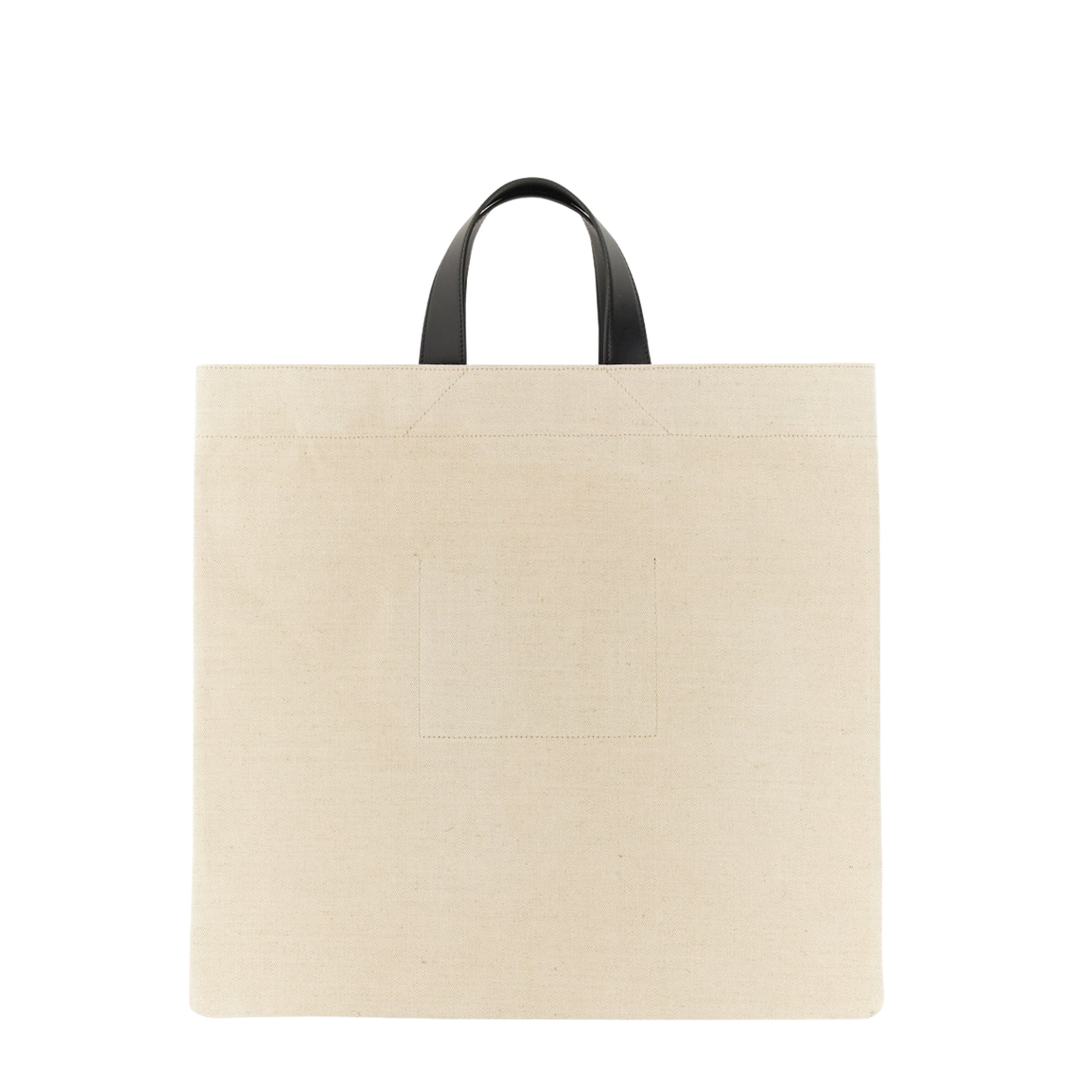 Sand Canvas Shopping Bag
