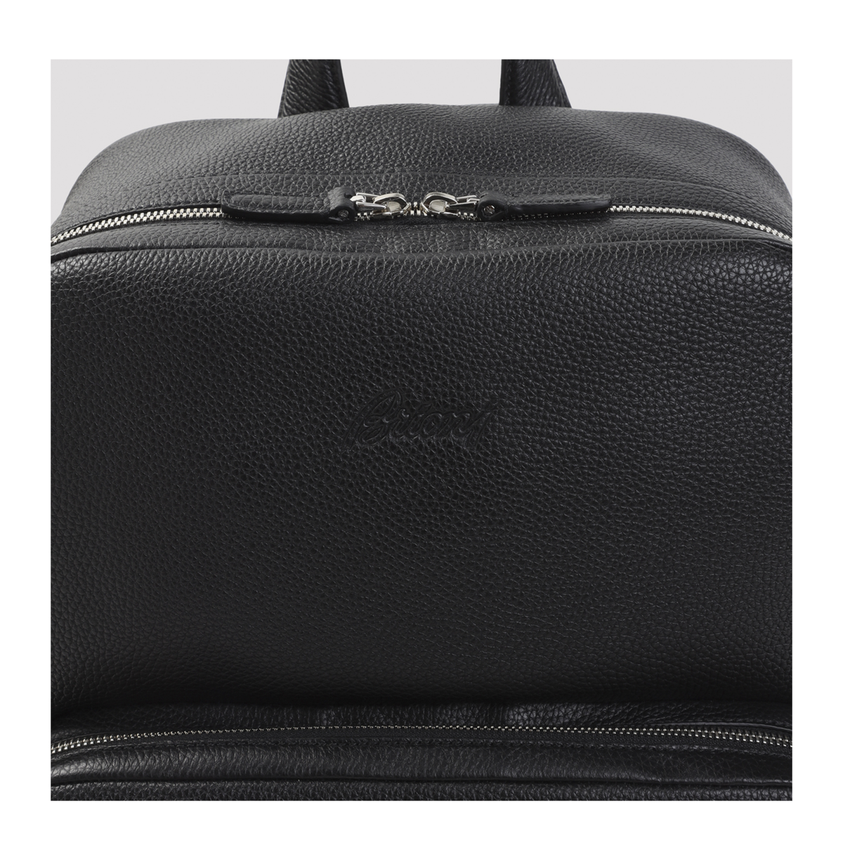 MAYFEYR - BRIONI - Black Zip Around Backpack - OIWA0LOE7181000