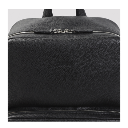 MAYFEYR - BRIONI - Black Zip Around Backpack - OIWA0LOE7181000