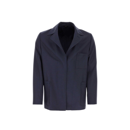 MAYFEYR - Fendi - Blue Wool Blazer - FJ0797AR8SF04V6