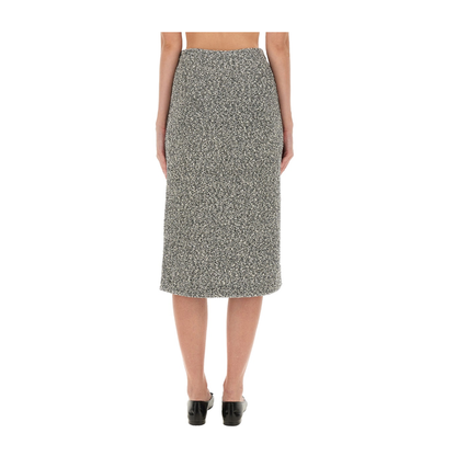 Long Tweed Skirt