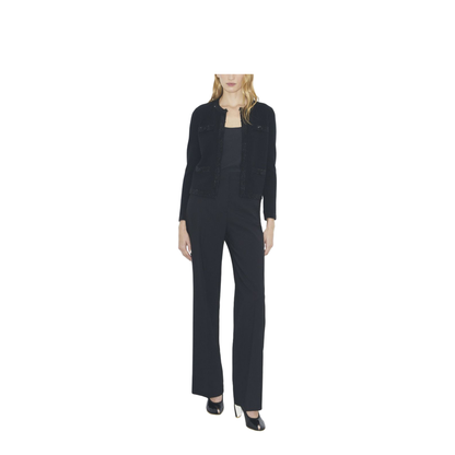 Wool Cardigan Black