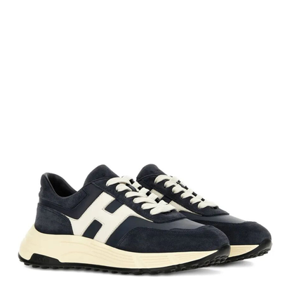 MAYFEYR - Hogan - Hyperlight Suede And Nappa Leather Sneakers - HXM5630FR30UHG