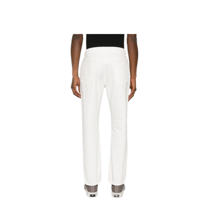 MAYFEYR - Palm Angels - Logo-Embossed Straight Jeans - PMYA039R24DEN0020310