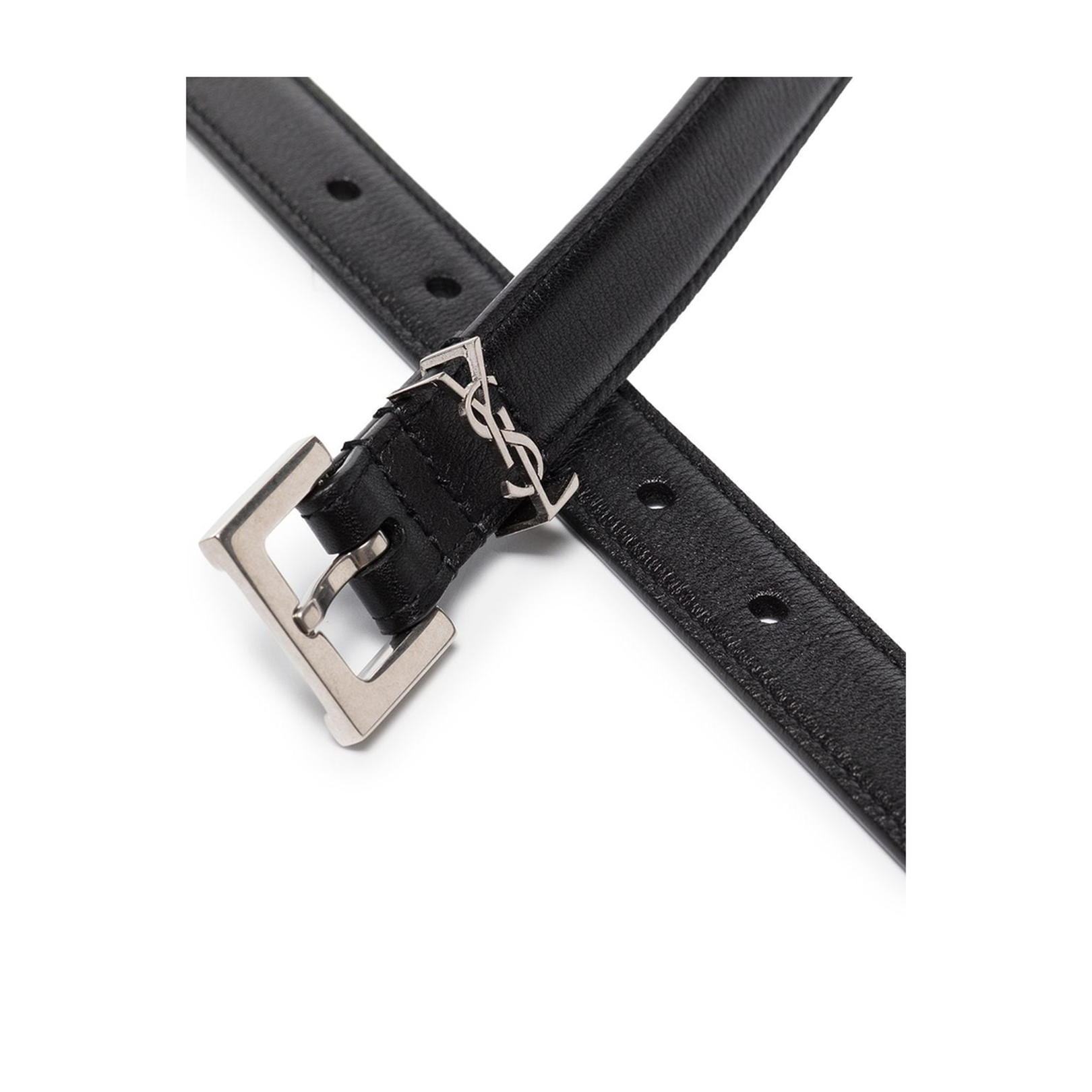 Cassandra Thin Belt with Square Buckle