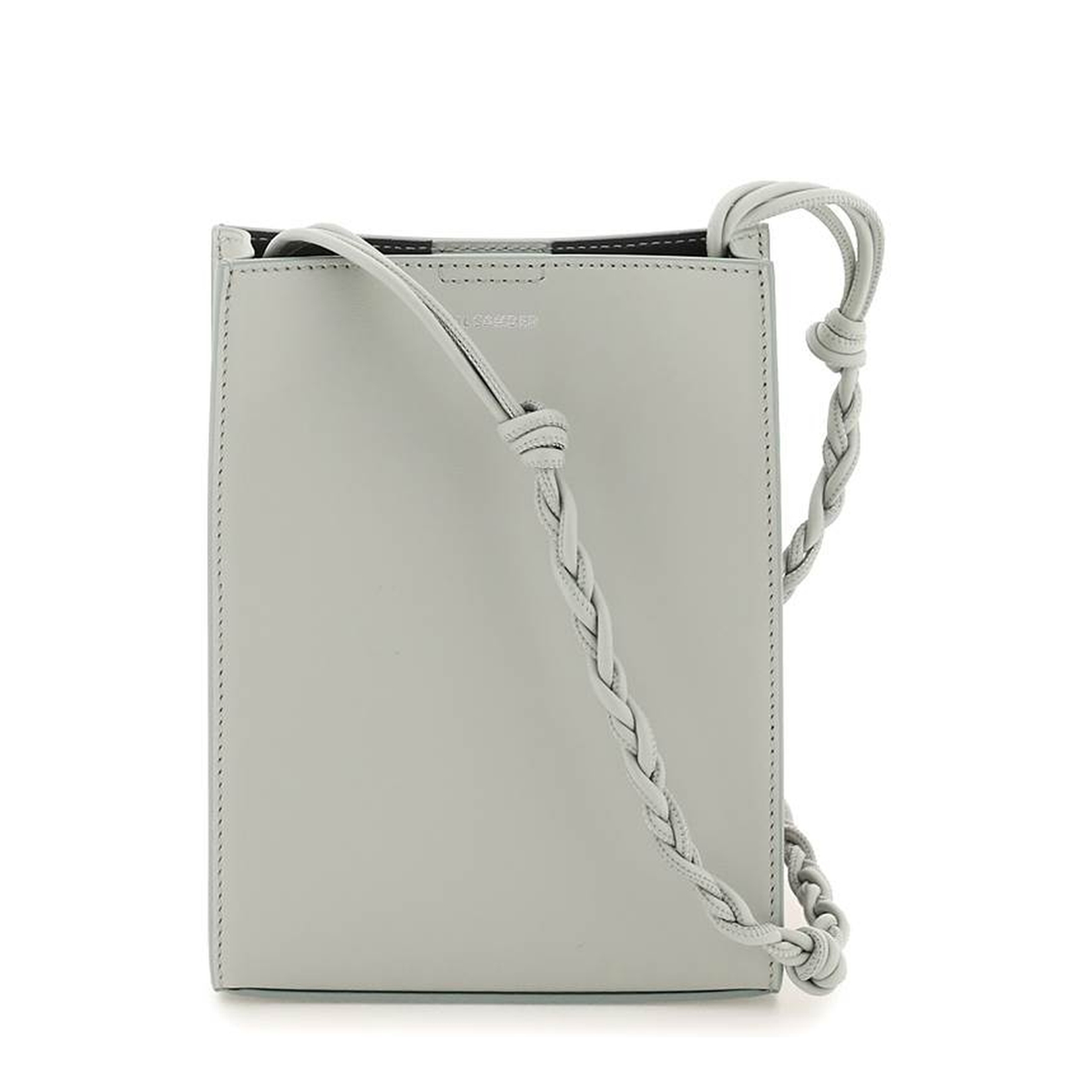 Sage Green Leather Shoulder Bag