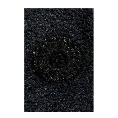 Bomber jacket with appliqué