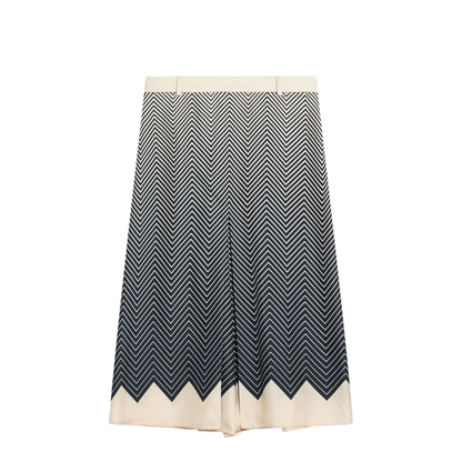 Blue/Ivory Skirt