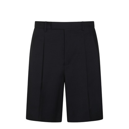 Wool Canvas Shorts