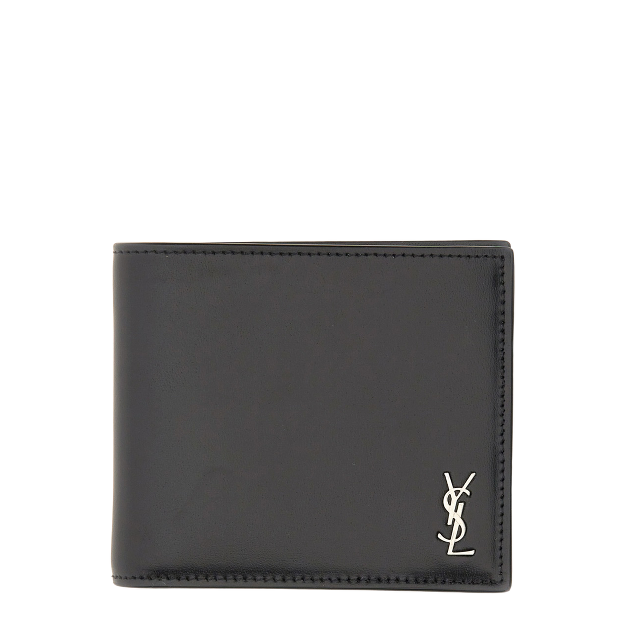 Tiny Cassandre East/West Wallet in Matte Leather