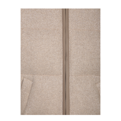 Hooded Jacket with Front Zip Closure, Functional Pockets