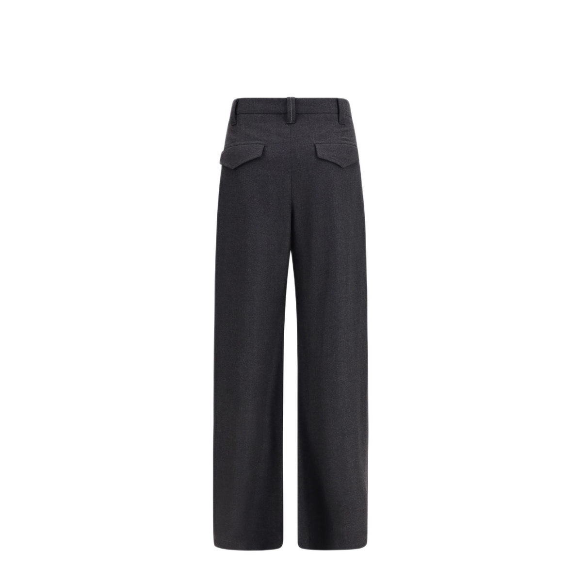 Charcoal Wool Pant