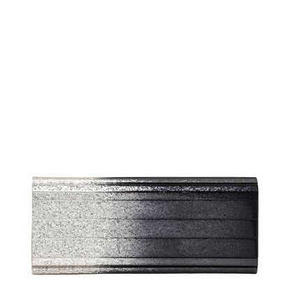 MAYFEYR - Jimmy Choo - Black Champagne Sweetie Dégradé Glitter Fabric Clutch - SWEETIEDGA000058