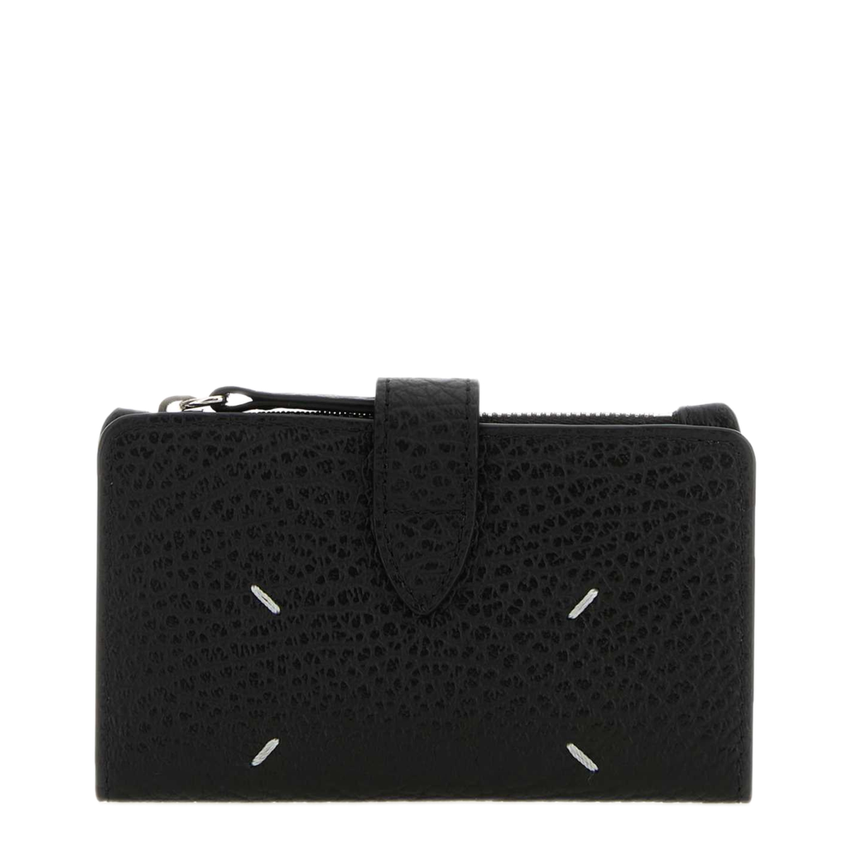 Black Leather Card Holder Clip 2