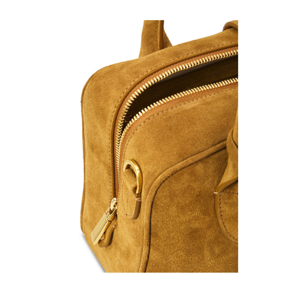 Vita Suede Leather Tote Bag