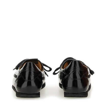 Lace-Up Shoes - Black