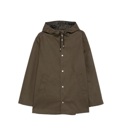Mackintosh Fabric Hooded Jacket