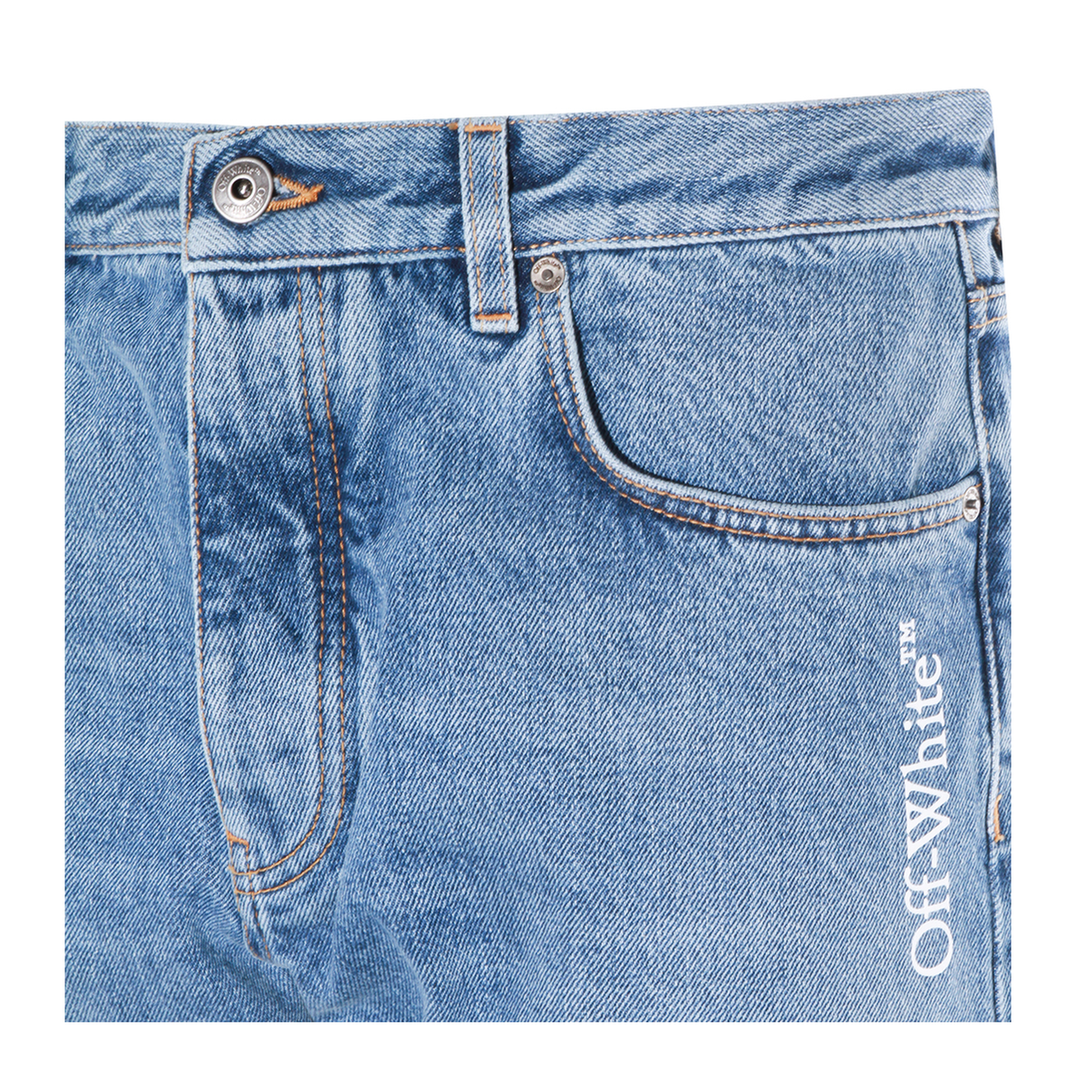 Half Arrow Slim Relax Jeans