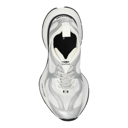 Circuit Sneaker in White/Silver