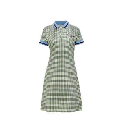 MAYFEYR - Marni - Polo-Collar Check Mini Dress - ABJE1520S0UTVA63CHY16