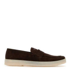 Lifestyle Dark Brown Suede Loafers