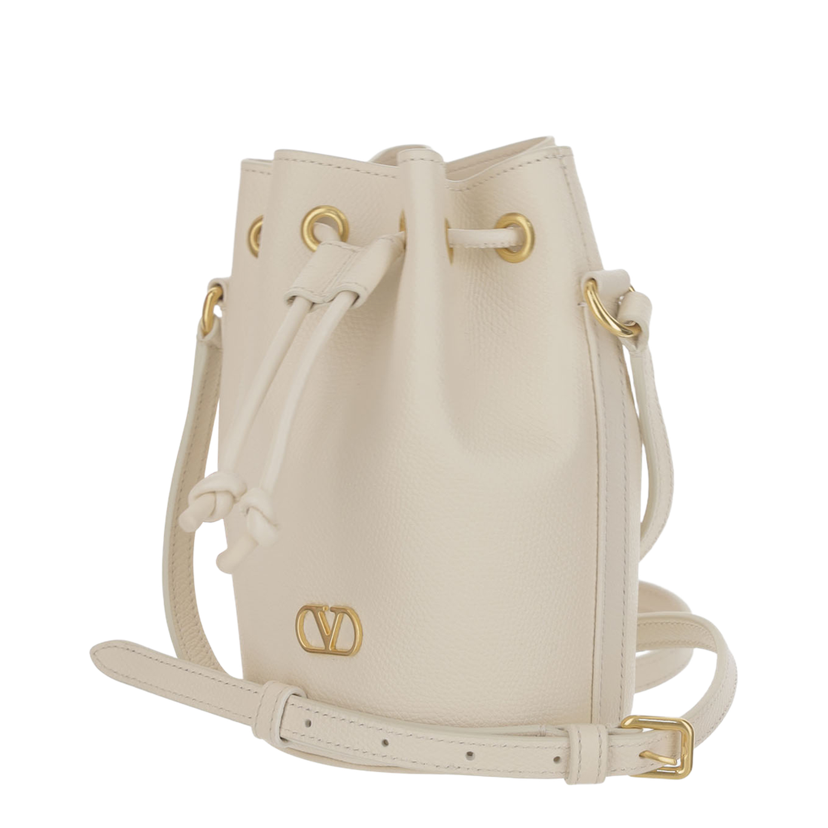 Off White V-logo Bucket Bag