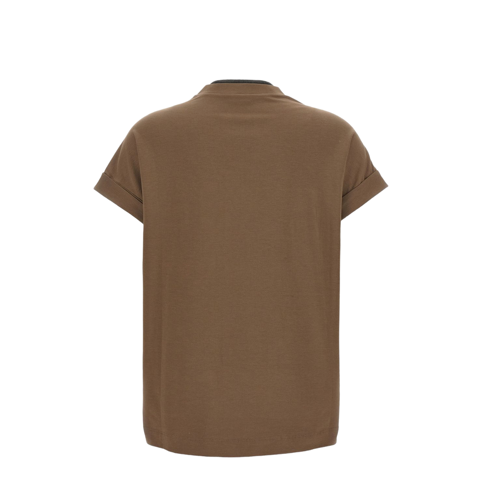Cotton V-Necked T-Shirt