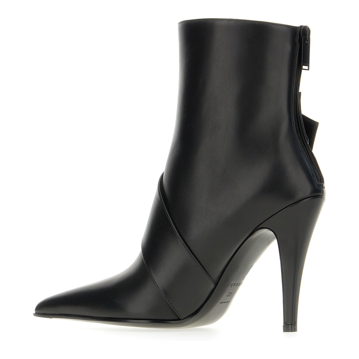 MAYFEYR - Alexander Mcqueen - Heron Heeled Ankle Boots - 846022WIAJD1064