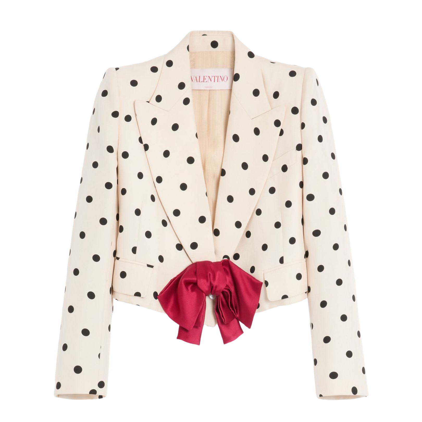 Valentino Shantung Blazer