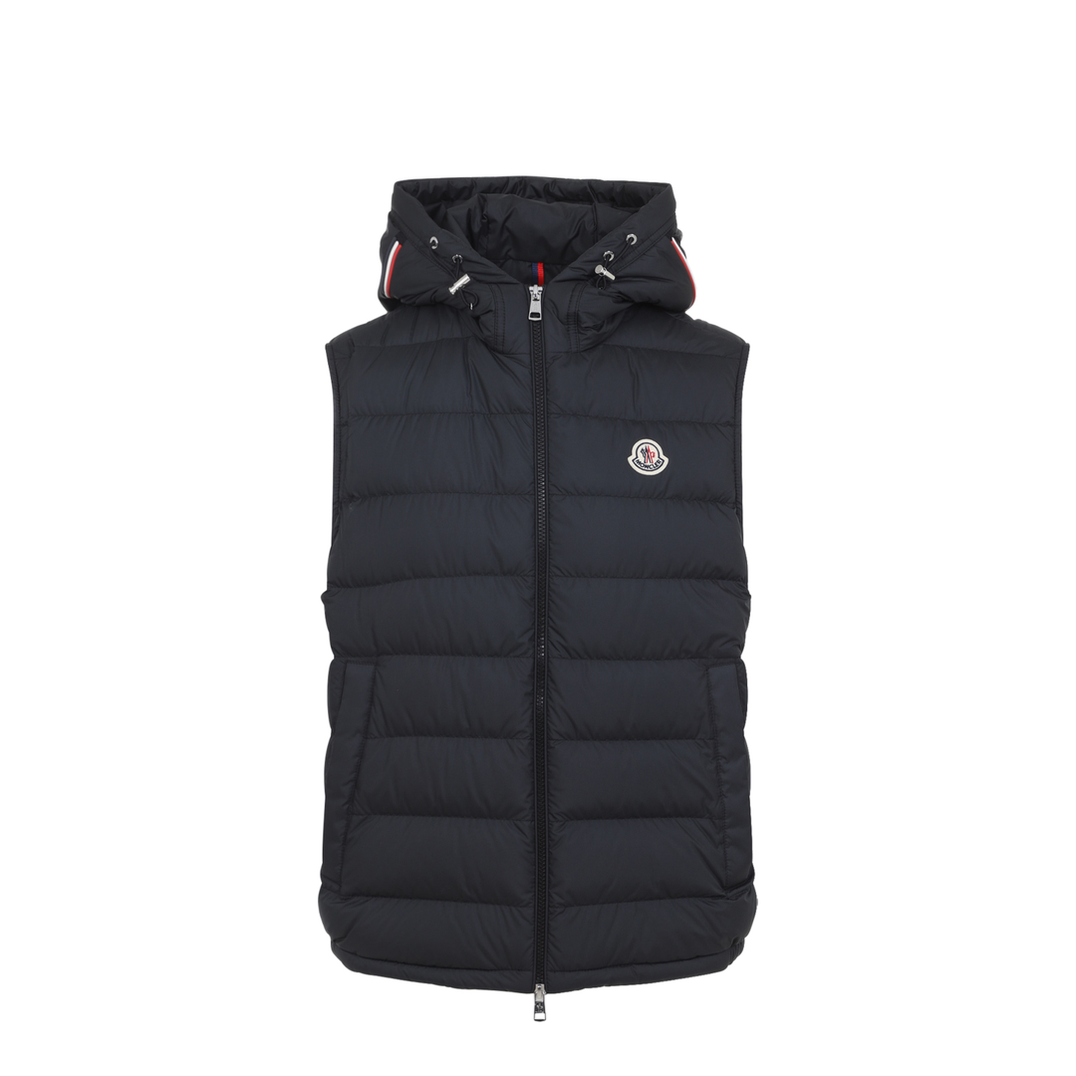 Black Marseillan Hooded Down Gilet