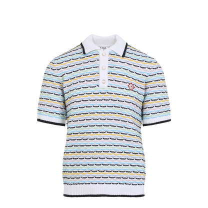 MAYFEYR - Casablanca - Knitted Polo - MPF26KW126001