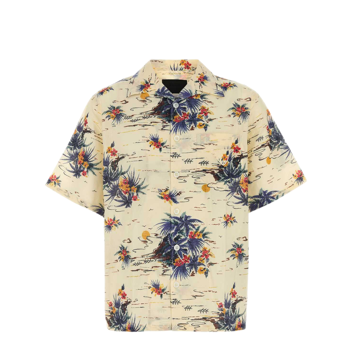 Hawaii Batista Cotton Short-Sleeved Shirt