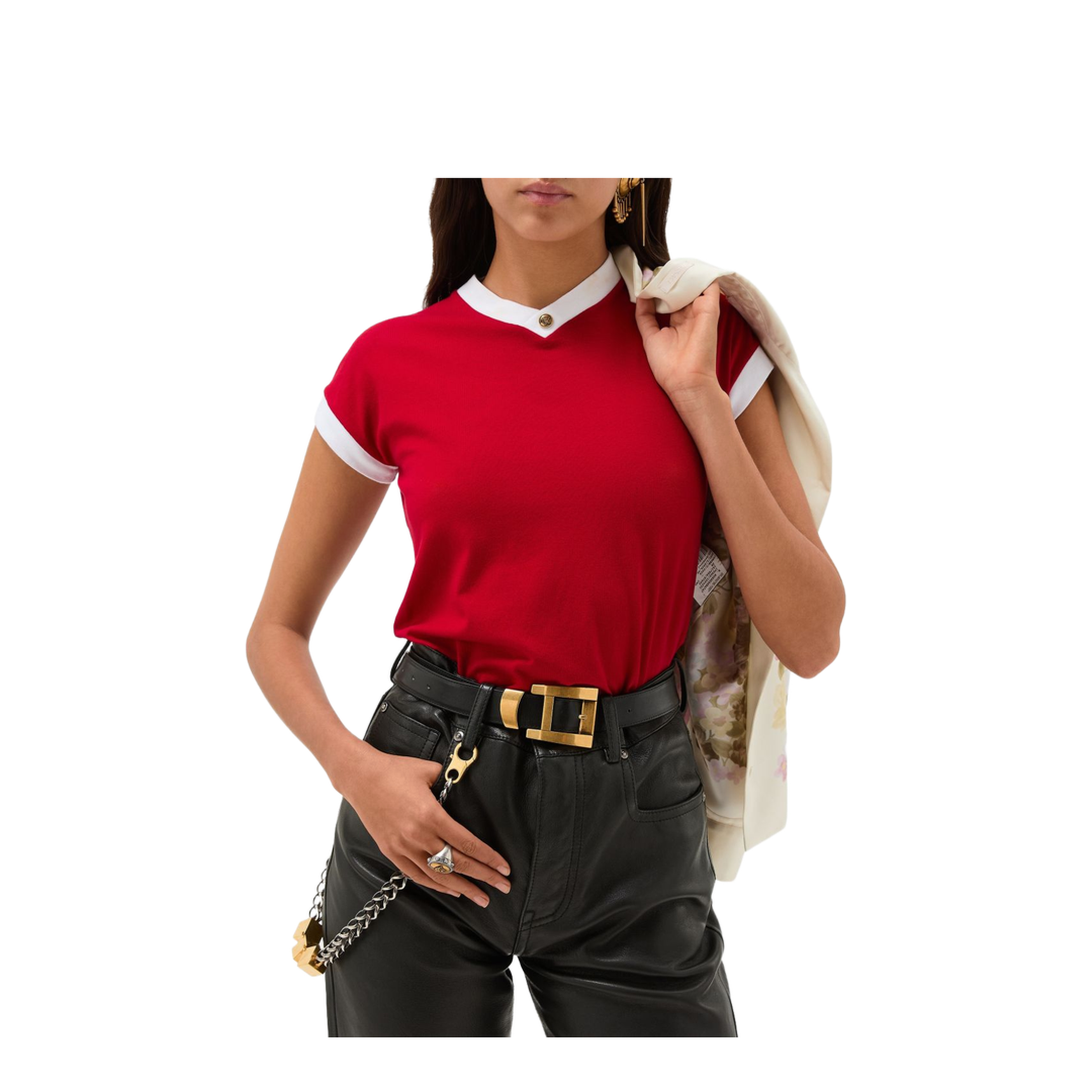 Vintage Stretch Cotton T-Shirt