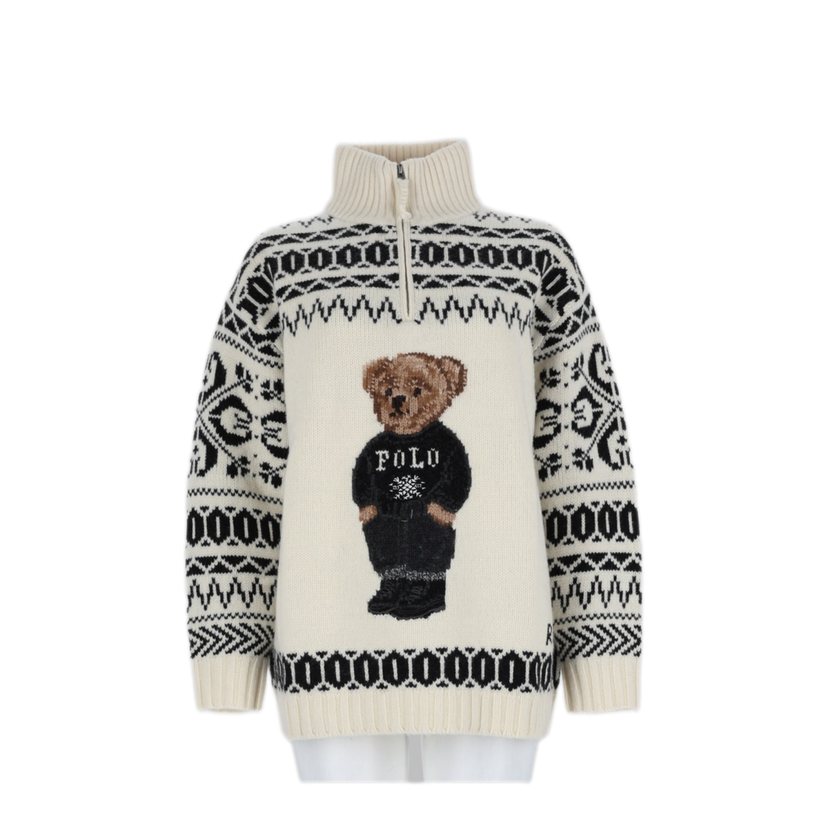 MAYFEYR - Polo Ralph Lauren - Multicolour Wool Cashmere Sweater - 211B23908001AUTHENTICCREAM