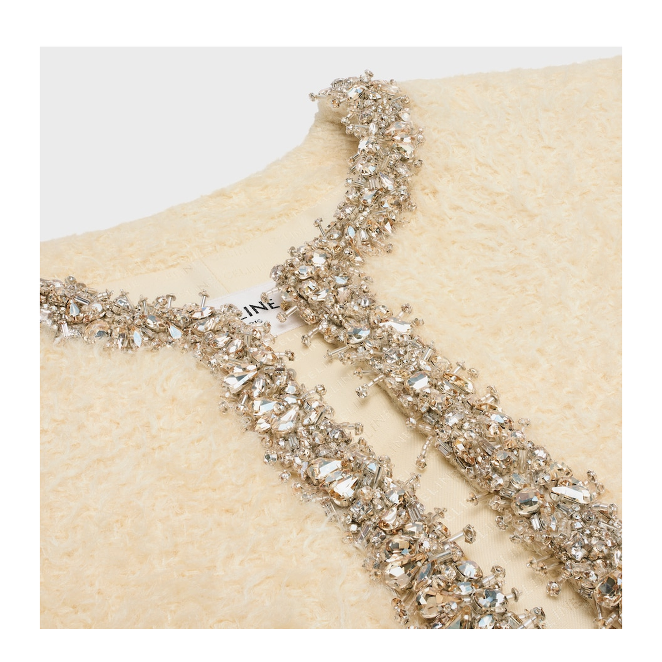 Embroidered Silk Jacket In Multi