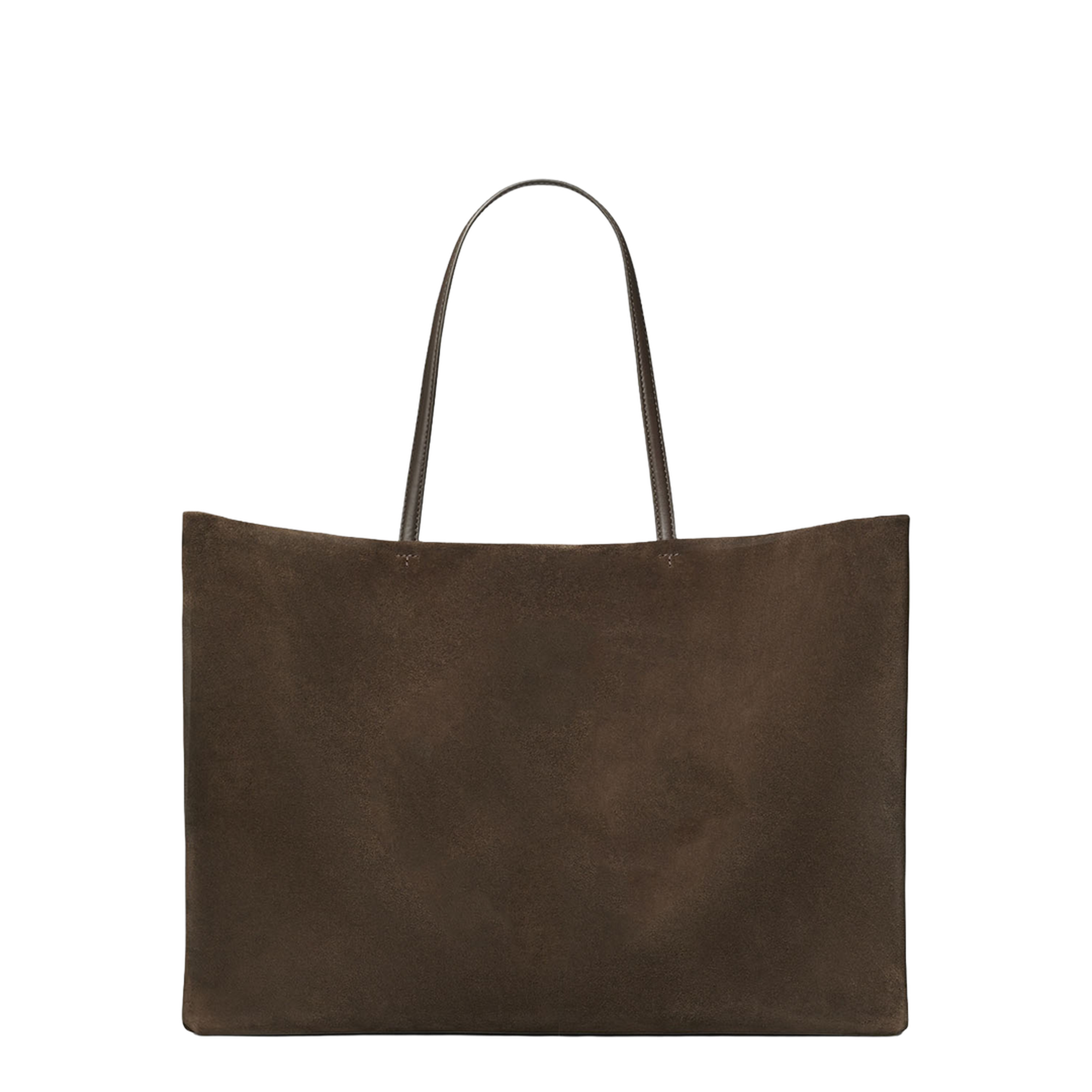 Ella Suede Tote Bag Brown