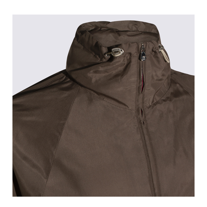 Unlined Jacket in Membrane Silk