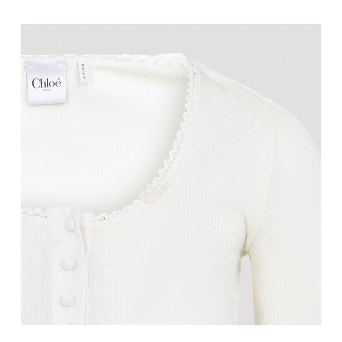 Fitted Cotton Silk Jersey Top